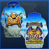 Awesome hoodie 3D ALL Print Navy Veteran  -Men and Women Zip Hoodies- ND055