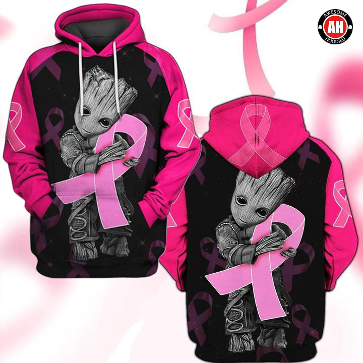 Awesome hoodie 3D ALL Print G.R.O.O.T Fight Like A Girl - Hoodie&Zip Hoodies- ND057
