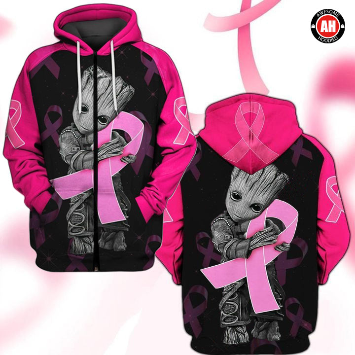 Awesome hoodie 3D ALL Print G.R.O.O.T Fight Like A Girl - Hoodie&Zip Hoodies- ND057