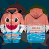 Awesome hoodie 3D ALL Print Grandma Shark -Men and Women Zip Hoodies- ND062