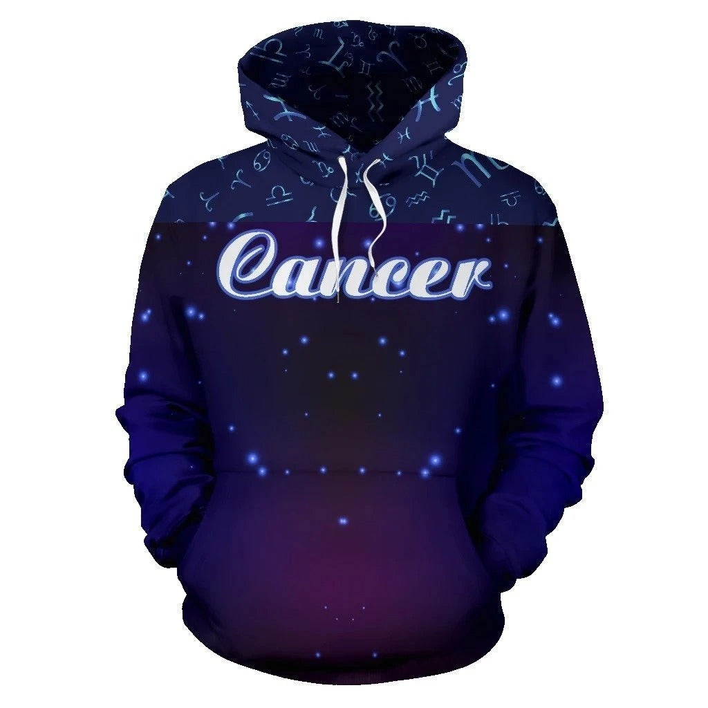 Awesome hoodie 3D ALL Print Cancer Zodiac -Men and Women Hoodies- ND071