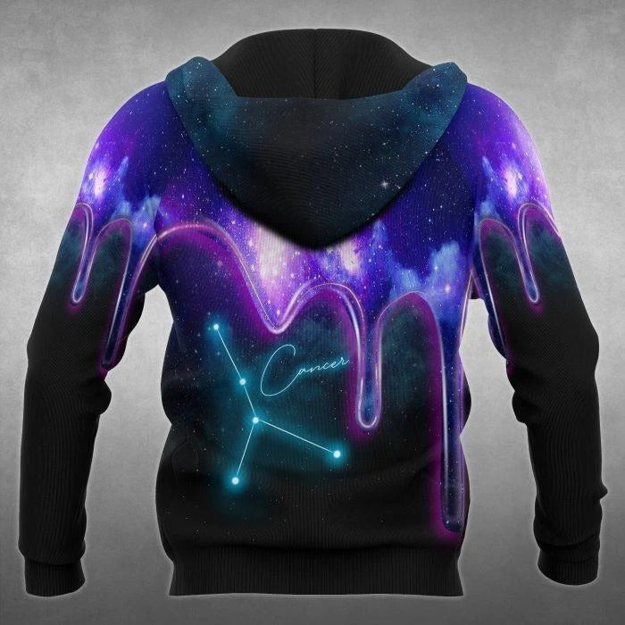 Awesome hoodie 3D ALL Print Cancer Galaxy -Men and Women Hoodies- ND076