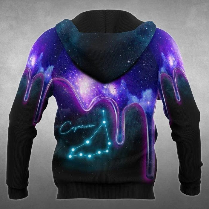 Awesome hoodie 3D ALL Print Capricorn Galaxy -Men and Women Hoodies- ND079
