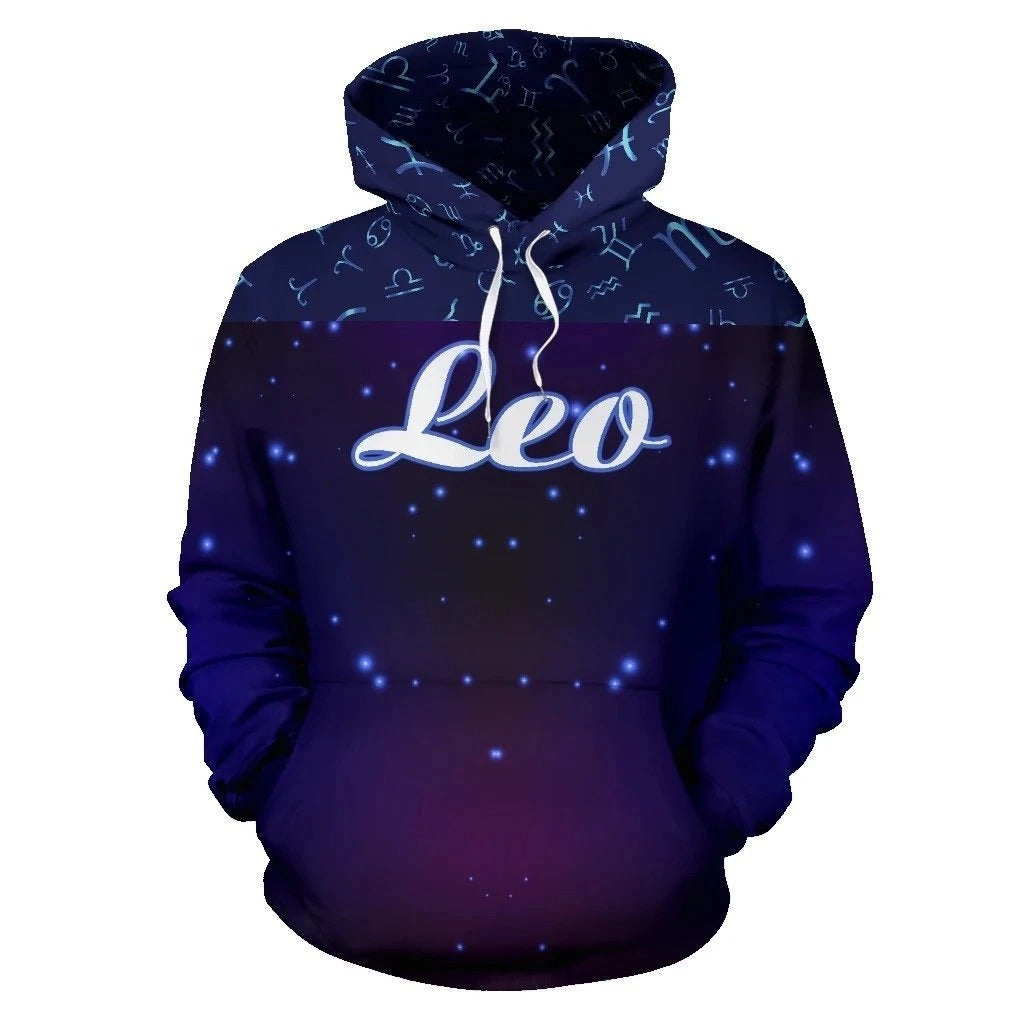 Awesome hoodie 3D ALL Print Leo Zodiac -Men and Women Hoodies- ND082