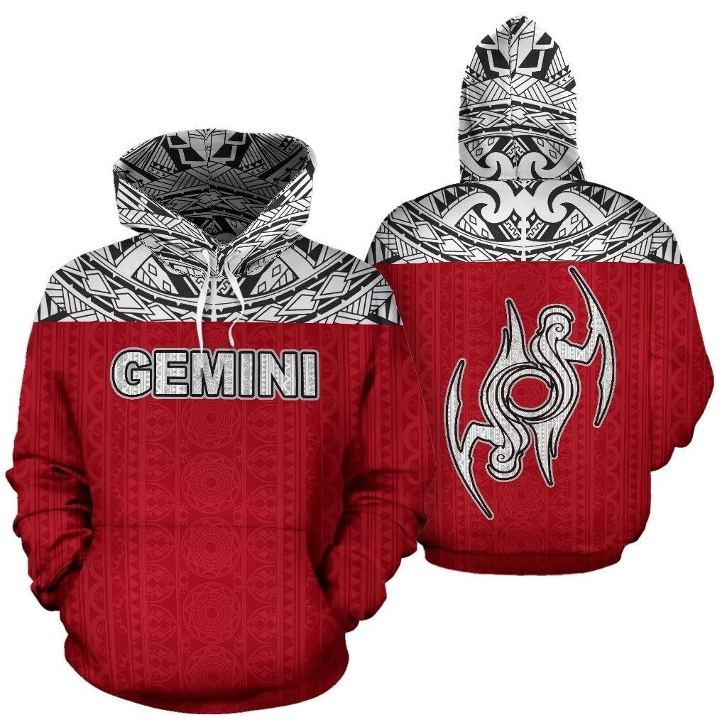 Awesome hoodie 3D ALL Print Gemini Zodiac RV-Men and Women Hoodies- ND085