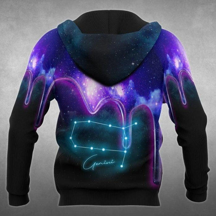 Awesome hoodie 3D ALL Print Gemini Galaxy -Men and Women Hoodies- ND087
