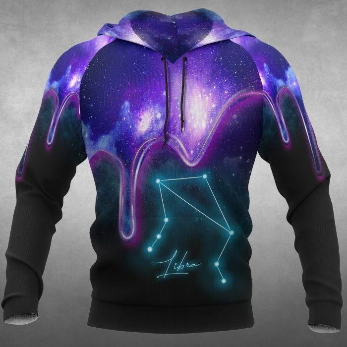 Awesome hoodie 3D ALL Print Scorpio Galaxy -Men and Women Hoodies- ND095