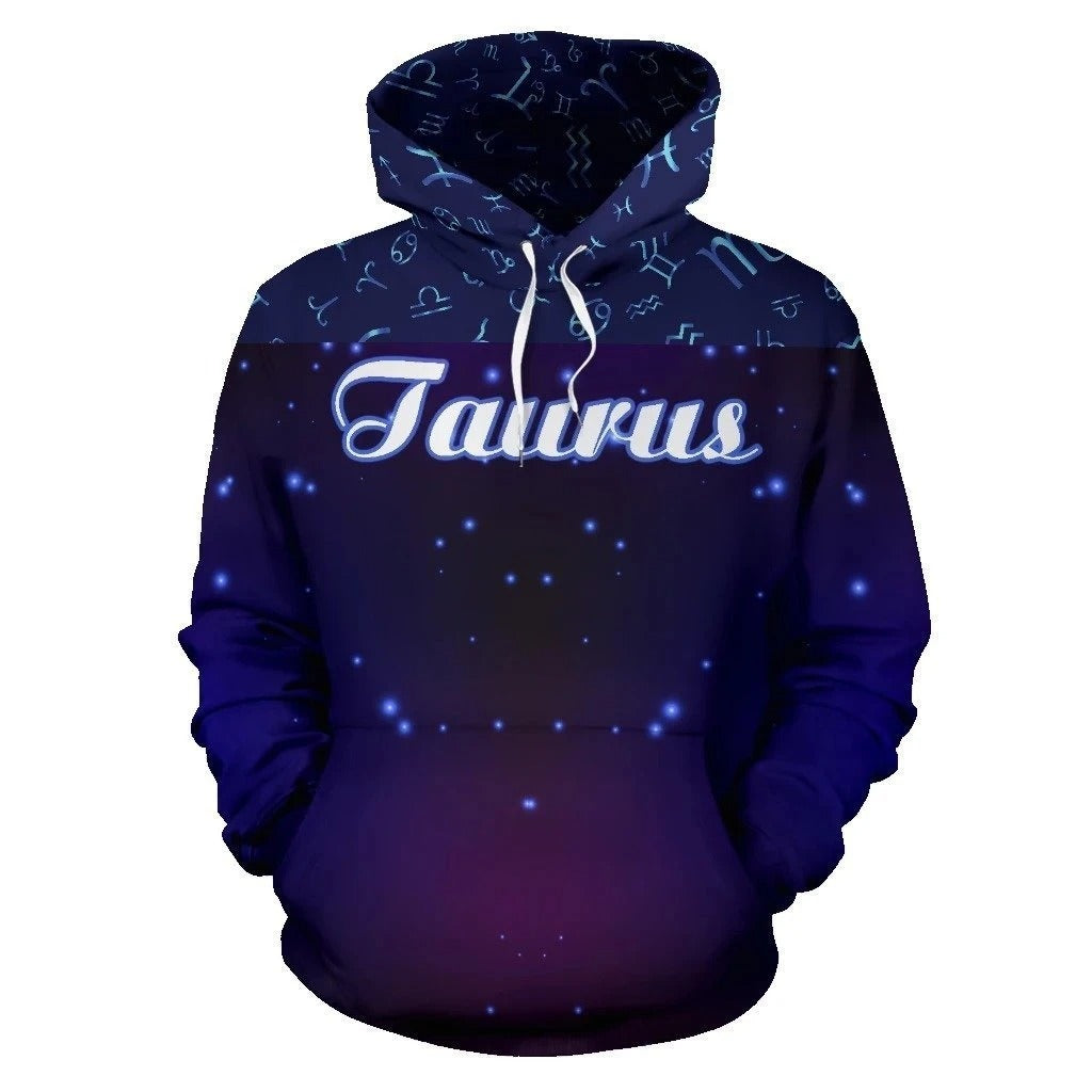 Awesome hoodie 3D ALL Print Taurus Zodiac -Men and Women Hoodies- ND098