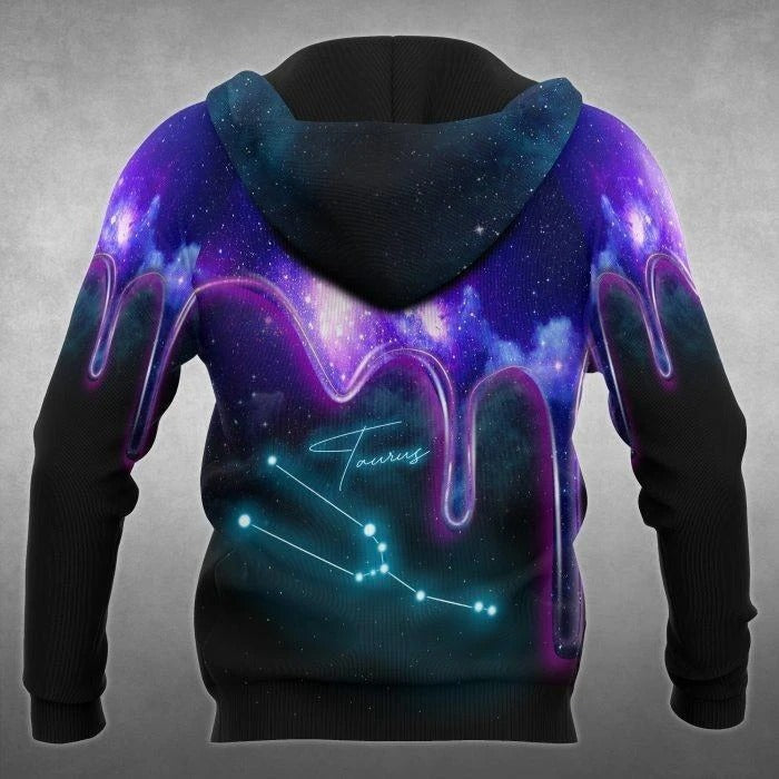 Awesome hoodie 3D ALL Print Taurus Galaxy -Men and Women Hoodies- ND099