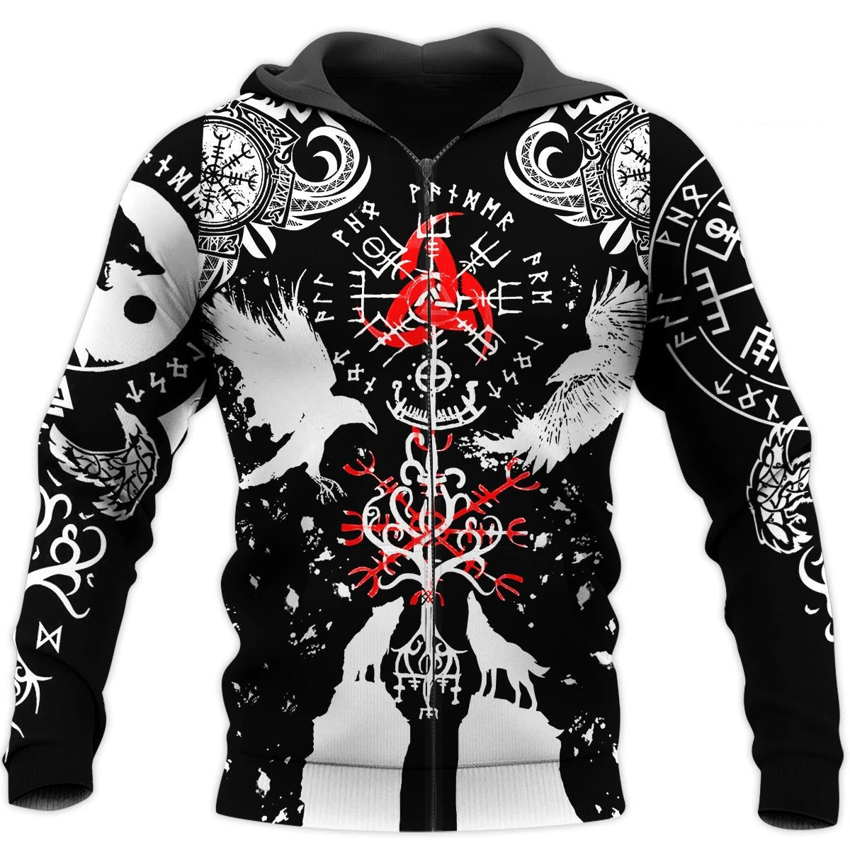 Awesome Hoodie 3D All Over Print Viking Special Tattoo BV for Men and Women Hoodie, T-Shirt, Zip Hoodies, Sweatshirt ND160
