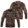Awesome Hoodie 3D All Over Print Viking Warrior Tattoo - Men and Women Hoodie Zip Hoodies ND166