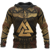 Awesome Hoodie 3D All Over Print Viking Huginn Tattoos -Men and Women Hoodie, T-Shirt, Zip Hoodies ND167
