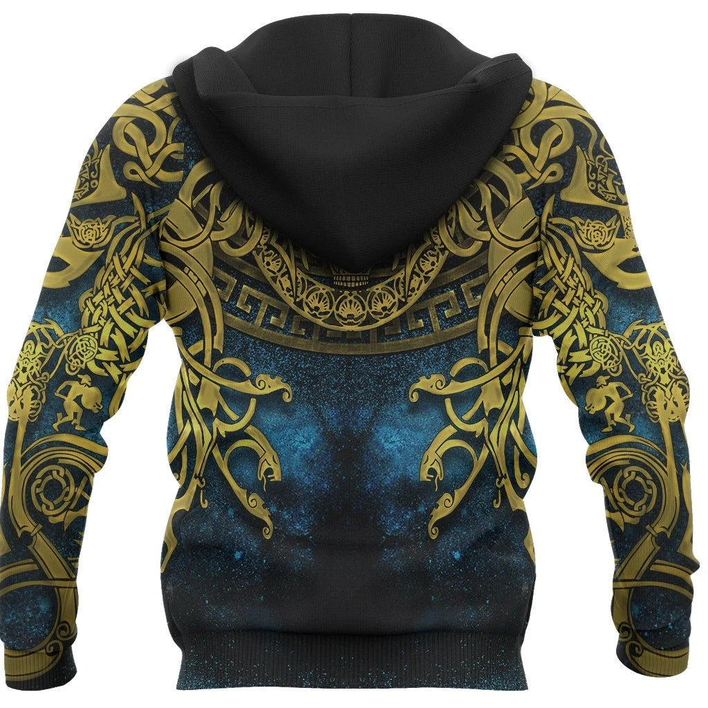 Awesome Hoodie 3D All Over Print Viking Celtic Knot Tattoo -Men and Women Hoodie, T-Shirt, Zip Hoodies ND173