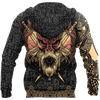 Awesome Hoodie 3D All Over Print Love Skull Viking for Men and Women Hoodie, T-Shirt, Zip Hoodies, Sweatshirt ND176