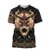 Awesome Hoodie 3D All Over Print Love Skull Viking for Men and Women Hoodie, T-Shirt, Zip Hoodies, Sweatshirt ND176