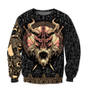 Awesome Hoodie 3D All Over Print Love Skull Viking for Men and Women Hoodie, T-Shirt, Zip Hoodies, Sweatshirt ND176