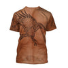 Awesome Hoodie 3D All Over Print Real Viking Raven Of Odin Tattoo -Men and Women Hoodie, T-Shirt, Zip Hoodies ND177