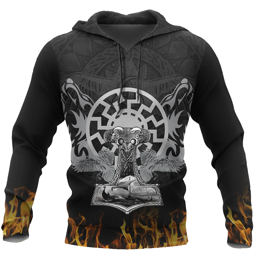 Awesome Hoodie 3D All Over Print Hammer&Fire -Men and Women Hoodie & Zip Hoodies ND180