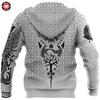 Awesome Hoodie 3D All Over Print Vegvisir Circle Tattoo -Men and Women Hoodie ND183