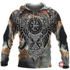 Awesome Hoodie 3D All Over Print Ravens Helm Of Awe Fenrir Skoll And Hati for Men and Women Hoodie &amp; Zip Hoodies ND195