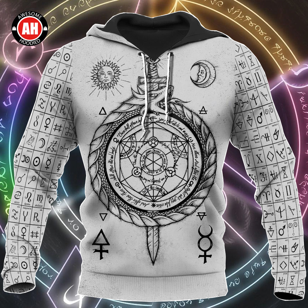 Awesome Hoodie 3D All Over Print Alchemy V1 for Men and Women Hoodie, T-Shirt, Zip Hoodies, Sweatshirt ND203