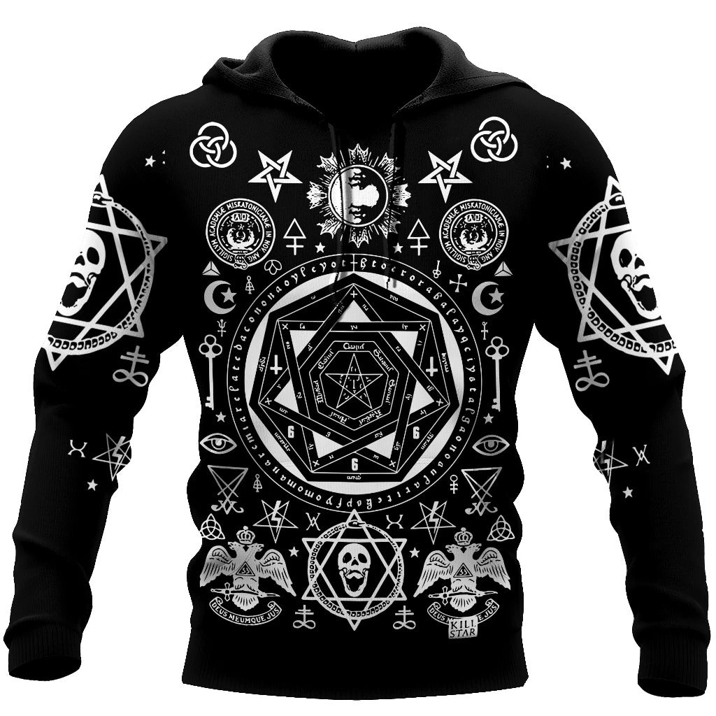 Awesome Hoodie 3D All Over Print Occult Witchcraft Alchemy for Men and Women Hoodie, T-Shirt, Zip Hoodies, Sweatshirt ND209