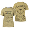 Awesome Hoodie 3D All Over Print Alchemical Symbols v1 for Men and Women Hoodie, T-Shirt, Zip Hoodies, Sweatshirt ND214