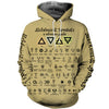 Awesome Hoodie 3D All Over Print Alchemical Symbols v2 for Men and Women Hoodie, T-Shirt, Zip Hoodies, Sweatshirt ND215