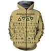 Awesome Hoodie 3D All Over Print Alchemical Symbols v2 for Men and Women Hoodie, T-Shirt, Zip Hoodies, Sweatshirt ND215