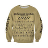 Awesome Hoodie 3D All Over Print Alchemical Symbols v3 for Men and Women Hoodie, T-Shirt, Zip Hoodies, Sweatshirt ND216