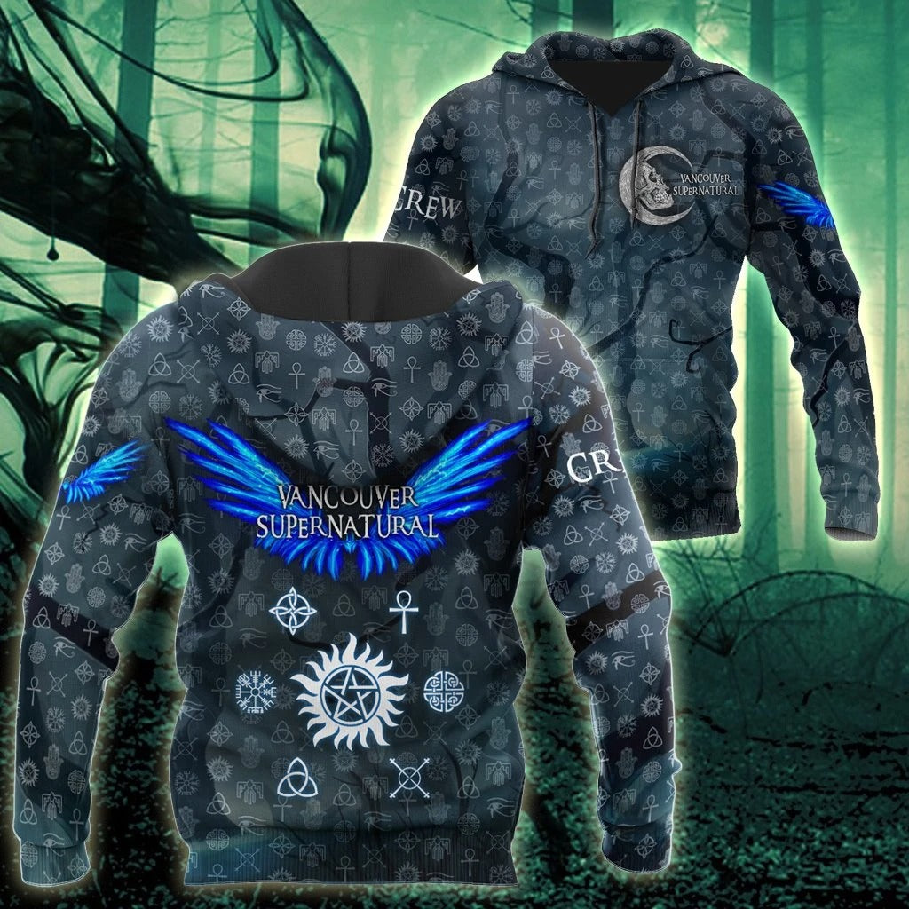 Awesome Hoodie 3D All Over Print Vancouver Supernatural Ghost Hunting Teams for Men and Women Hoodie, T-Shirt, Zip Hoodies, Sweatshirt ND222