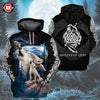 Awesome Hoodie 3D All Over Print Vikings Wolves of Odin for Men and Women Hoodie, T-Shirt, Zip Hoodies, Sweatshirt ND232
