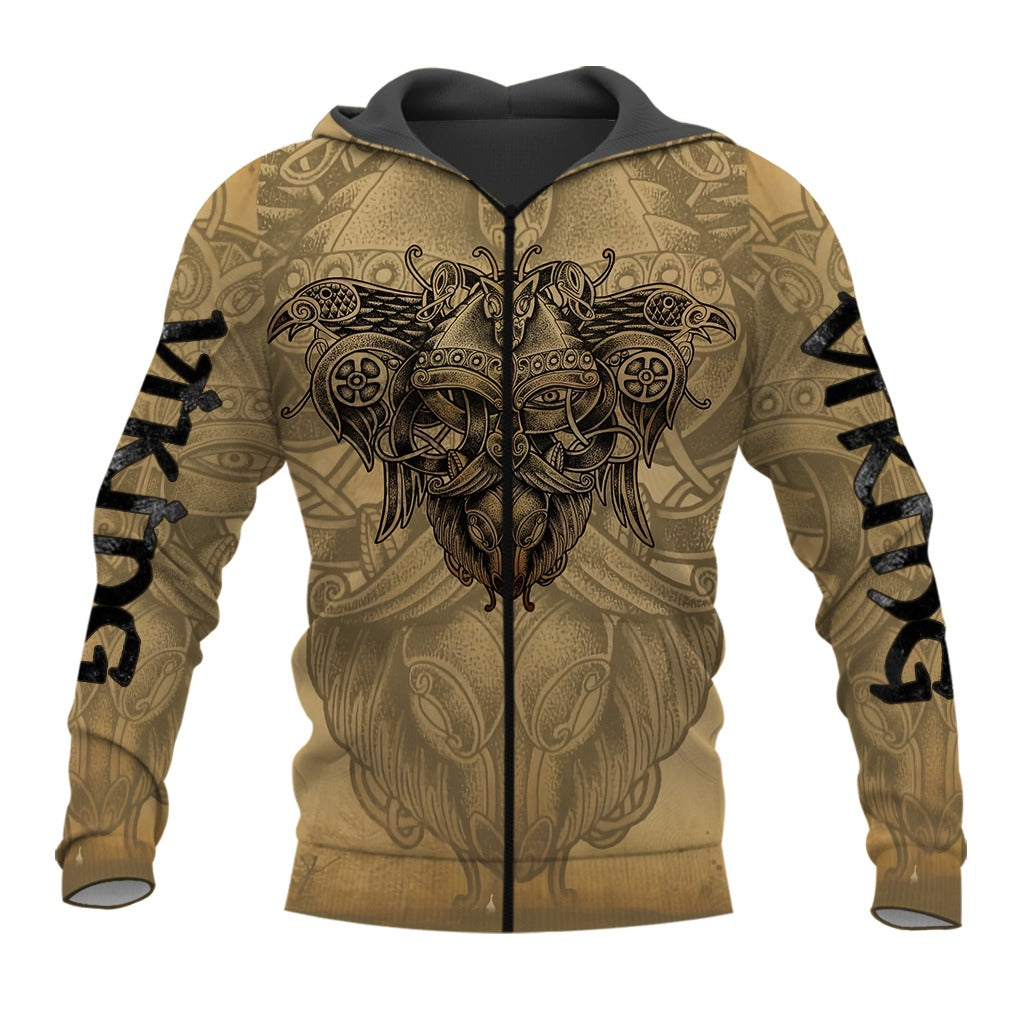 Awesome Hoodie 3D All Over Print Viking Odin for Men and Women Hoodie, T-Shirt, Zip Hoodies, Sweatshirt ND240