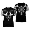 Awesome Hoodie 3D All Over Print Viking Tattoos for Men and Women T-Shirt, Zip Hoodies ND242