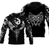 Awesome Hoodie 3D All Over Print Viking Tattoos for Men and Women T-Shirt, Zip Hoodies ND244