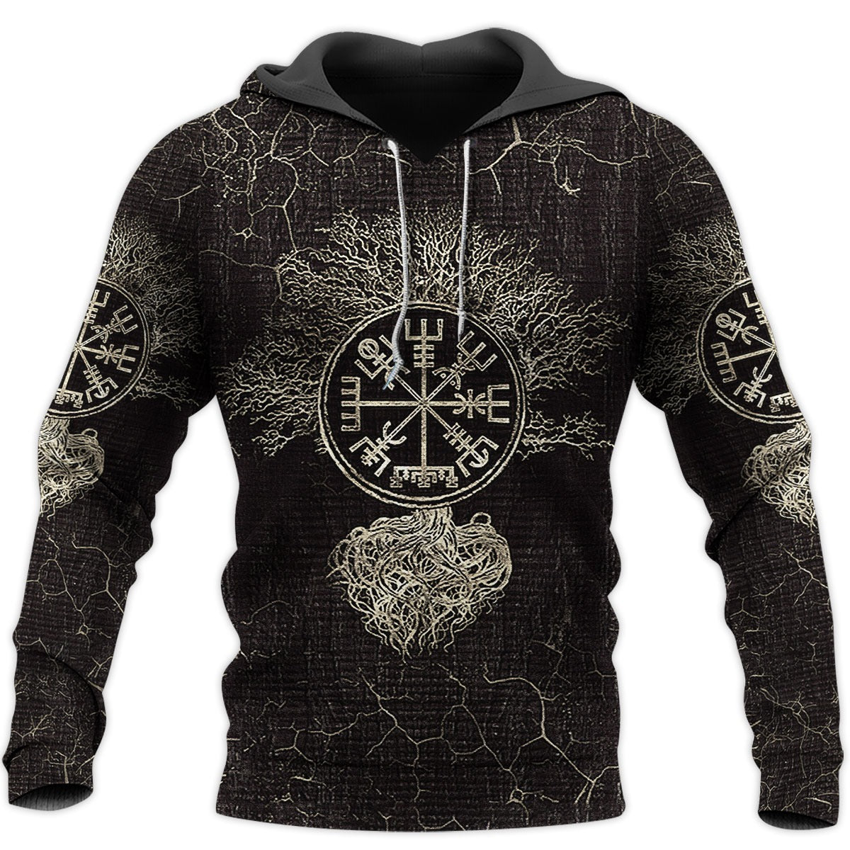 Awesome Hoodie 3D All Over Print Love Viking Tree for Men and Women Hoodie, T-Shirt, Zip Hoodies, Sweatshirt ND249