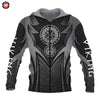 Awesome Hoodie 3D All Over Print Vegvisir And Valknut Viking Symbols for Men and Women Hoodie, T-Shirt, Zip Hoodies, Sweatshirt ND252