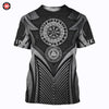 Awesome Hoodie 3D All Over Print Vegvisir And Valknut Viking Symbols for Men and Women Hoodie, T-Shirt, Zip Hoodies, Sweatshirt ND252