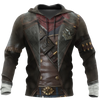 Awesome Hoodie 3D All Over Print Cowboy Armor - Hoodie, T-Shirt, Zip Hoodies, Sweatshirt ND282