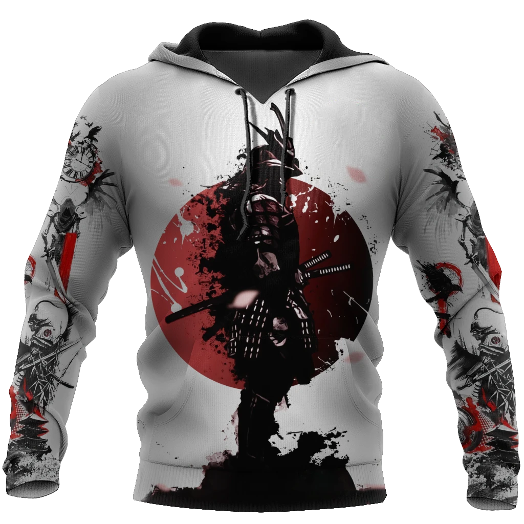 Awesome Hoodie 3D All Over Print Samurai - Hoodie, T-Shirt, Zip Hoodies, Sweatshirt ND284