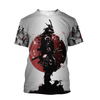 Awesome Hoodie 3D All Over Print Samurai - Hoodie, T-Shirt, Zip Hoodies, Sweatshirt ND284