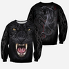 Awesome Hoodie 3D All Over Print Black Panther Tattoos - Hoodie, T-Shirt, Zip Hoodies, Sweatshirt ND285