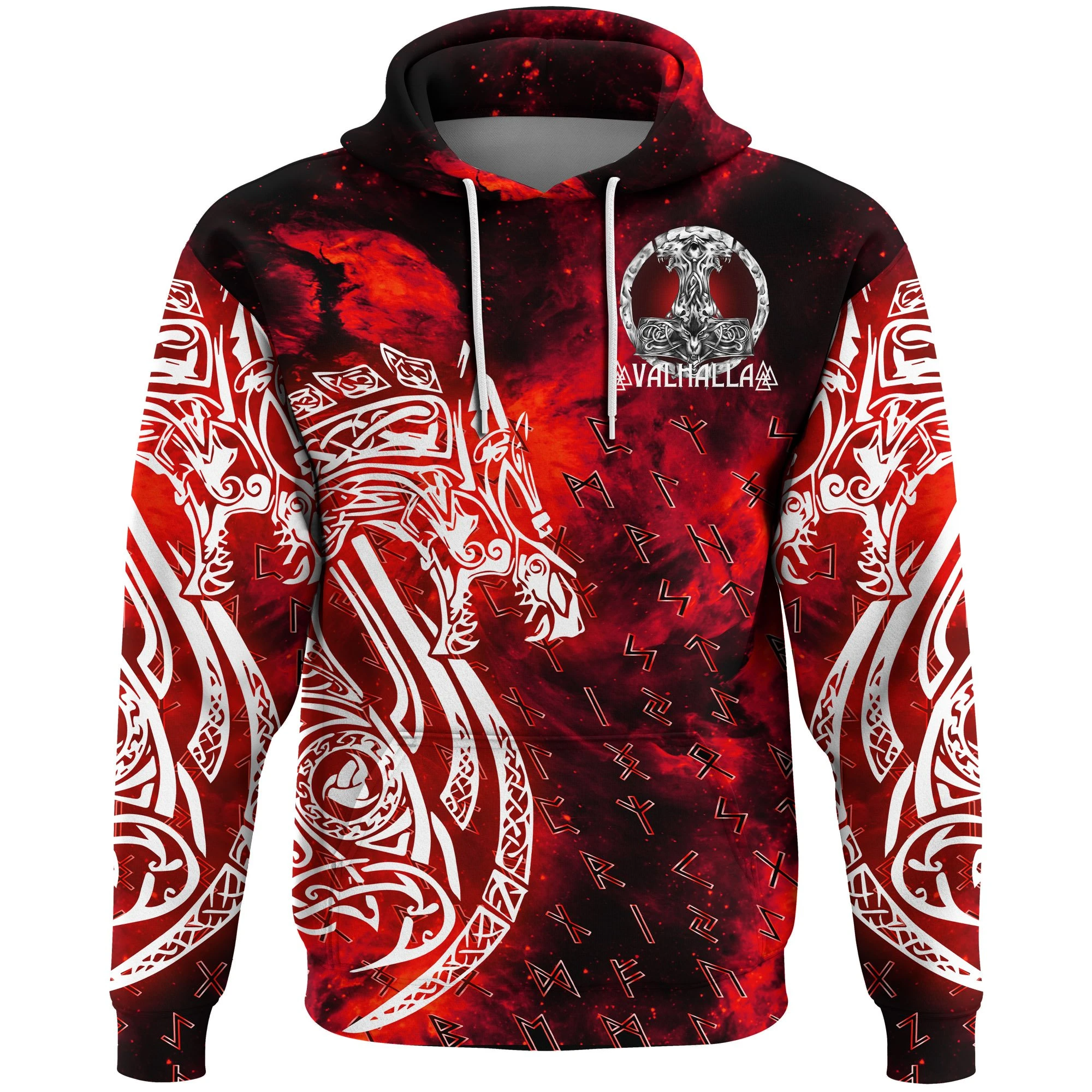 Awesome Hoodie 3D All Over Print Vikings Valhalla - Hoodie, T-Shirt, Zip Hoodies, Sweatshirt ND288