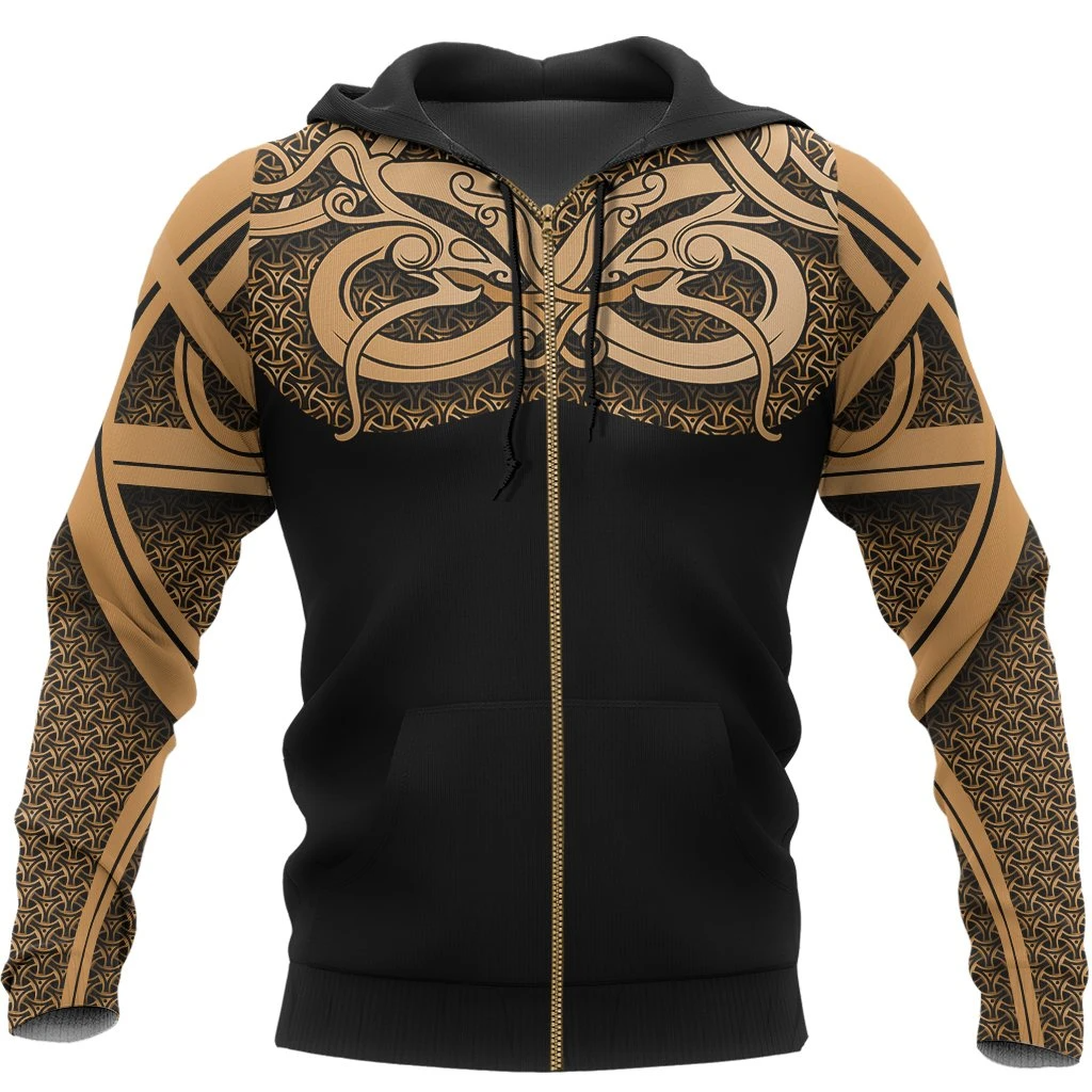 Awesome Hoodie 3D All Over Print Viking Chest Tattoos- Hoodie, T-Shirt, Zip Hoodies, Sweatshirt ND294