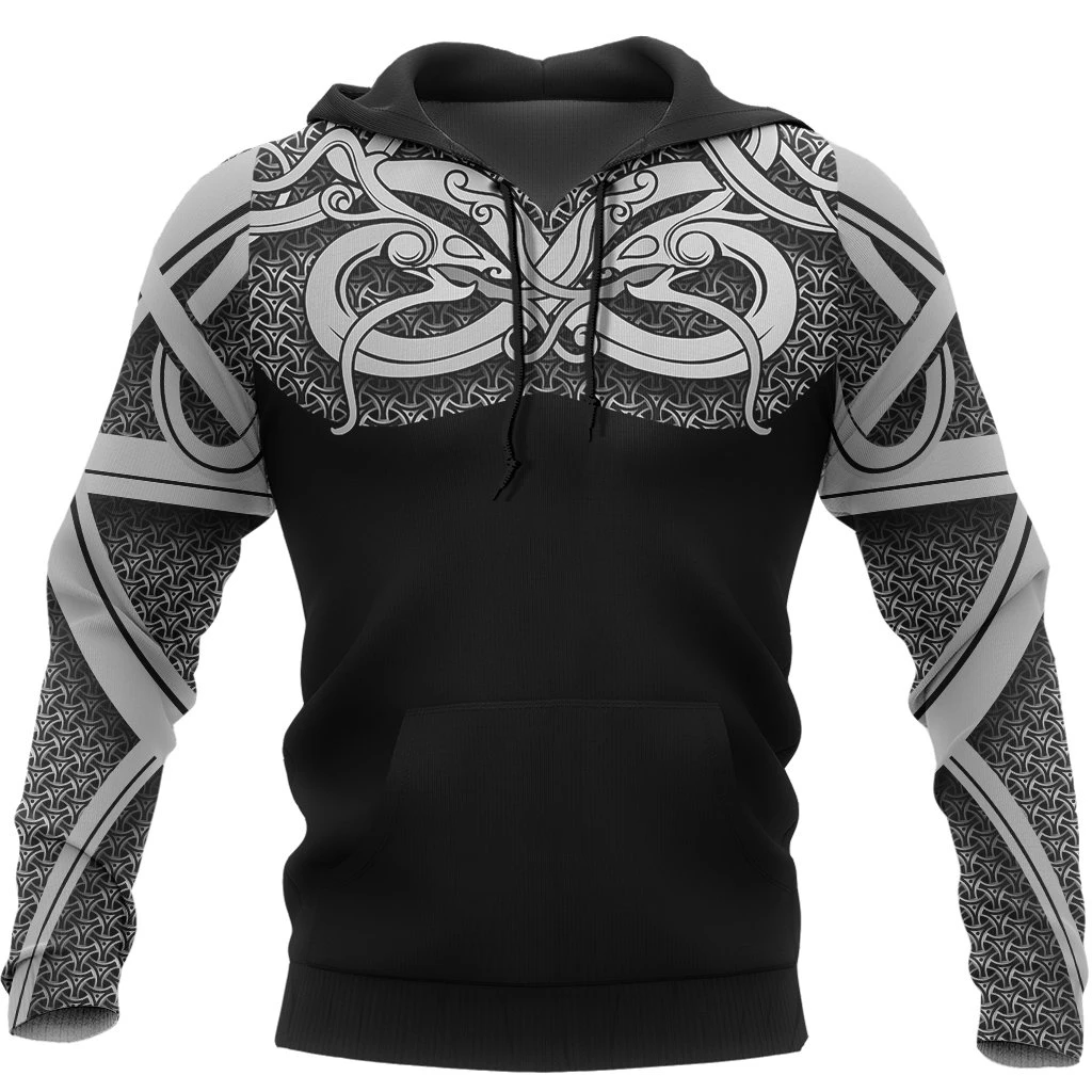 Awesome Hoodie 3D All Over Print Viking Chest Tattoos- Hoodie, T-Shirt, Zip Hoodies, Sweatshirt ND295