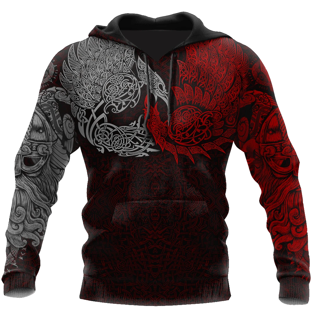 Awesome Hoodie 3D All Over Print Ravens of Midgard - Hoodie, T-Shirt, Zip Hoodies, Sweatshirt ND298
