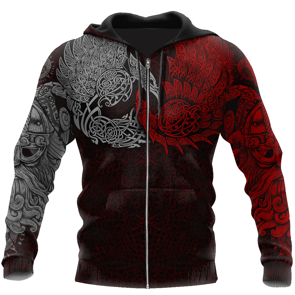 Awesome Hoodie 3D All Over Print Ravens of Midgard - Hoodie, T-Shirt, Zip Hoodies, Sweatshirt ND298