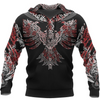 Awesome Hoodie 3D All Over Print Vikings Huginn- Hoodie, T-Shirt, Zip Hoodies, Sweatshirt ND301