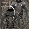 Awesome Hoodie 3D All Over Print Fenrir Wolf Viking Custom Name - Hoodie, T-Shirt, Zip Hoodies ND302