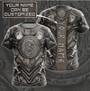 Awesome Hoodie 3D All Over Print Fenrir Wolf Viking Custom Name - Hoodie, T-Shirt, Zip Hoodies ND302